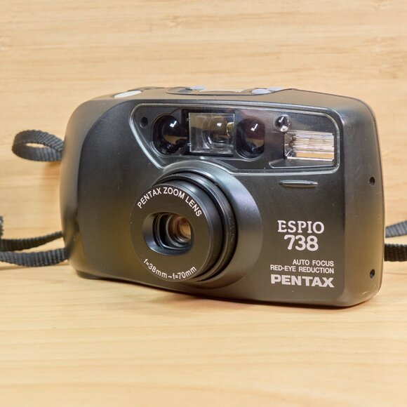 Pentax Espio 738 Point and Shot 35mm Film Camera, Pentax Zoom Lens 38-70mm - Picture 3 of 8